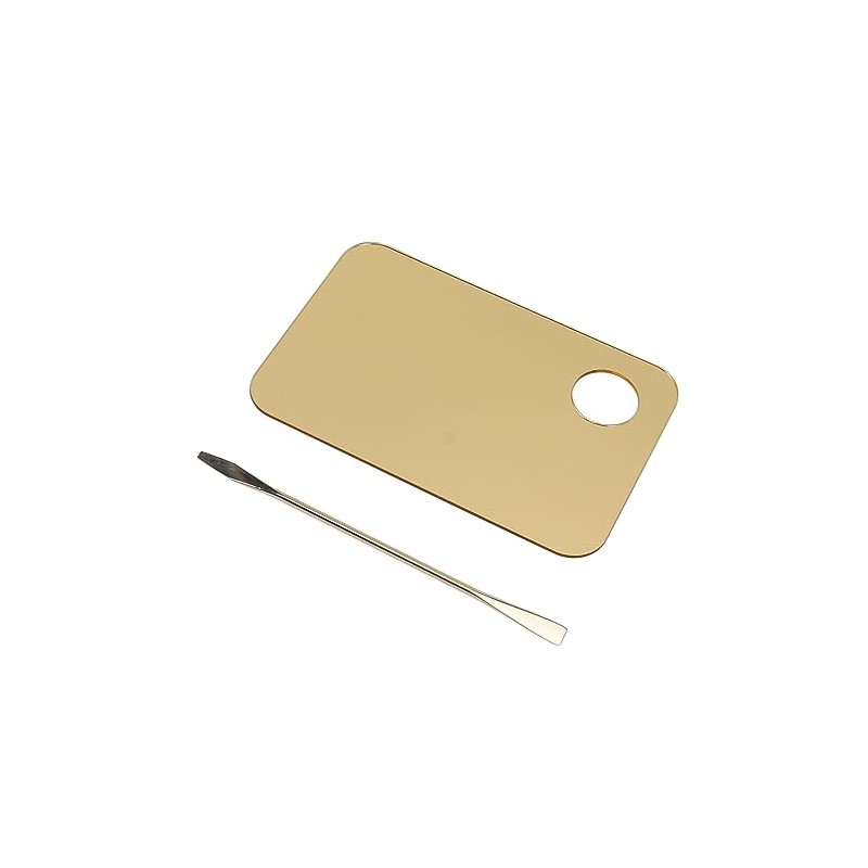 Paleta de Mezcla de Maquillaje, Paleta Acrílica con Espátula