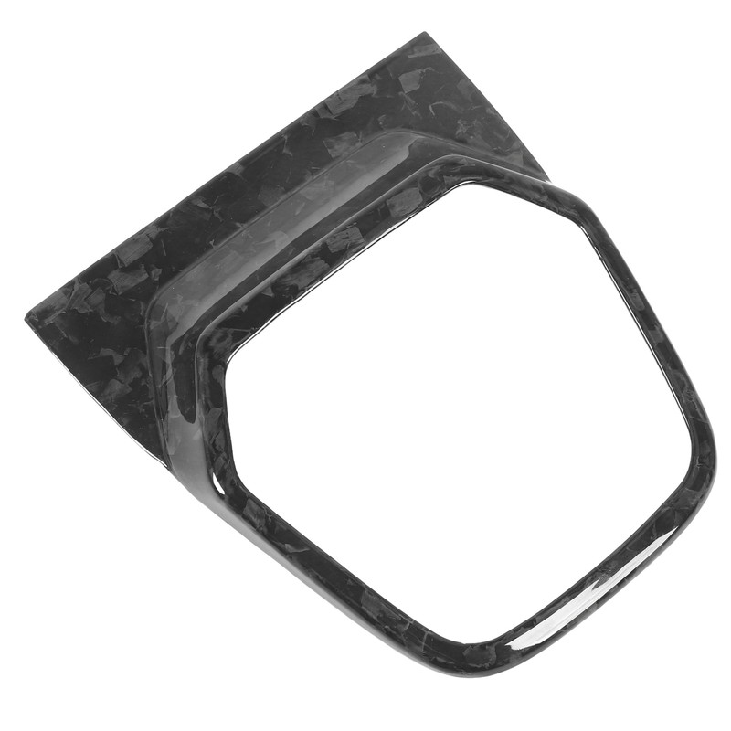 Car Gear Box Cover Trim Carbon Fiber Console Shifter Panel
