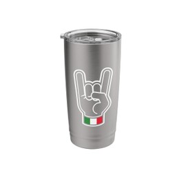 Italian Hand Gesture Italia Italy Italiano Humor Family Stainless Steel Insulated Tumbler