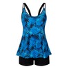 Arolina Women's Tankini Swimsuits Scoop Neck Adjustable Straps Bathing Suit
