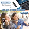 64GB Digital Voice Recorder for Lectures Meetings,MP3 Player, Voice Activated