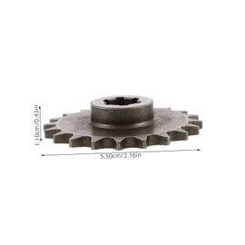 Mobestech 47cc Atv Mini Bike Front Sprocket Metal Front Chain Sprocket Accessory
