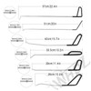 WHDZ Paintless Dent Repair Rods Auto Body Dent Removal Tools
