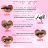 Lash Extension Kit 610Pcs Natural Fluffy DIY Individual Lashes Clusters