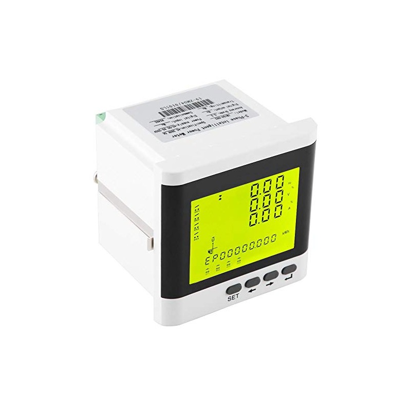 FTVOGUE Multi Function Three Phase Programmable Power Meter Electric Digital