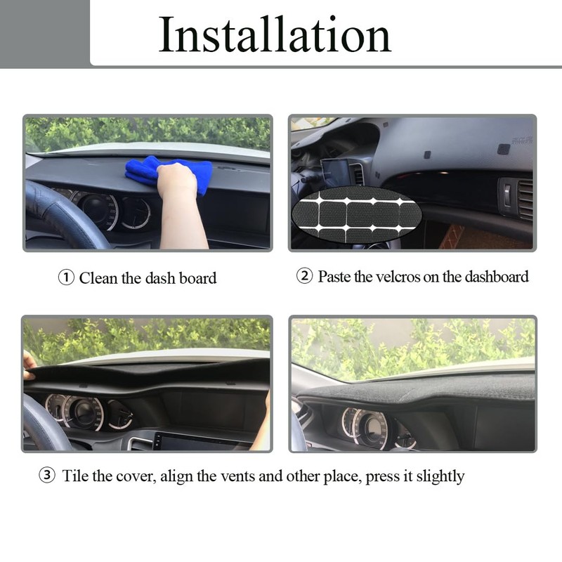 AKMOTOR Dash Cover Mat Custom Fit for Nissan Murano with