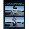 Hohosb Phone Holders for Your car,Upgraded Vacuum Magnetic Phone Holder