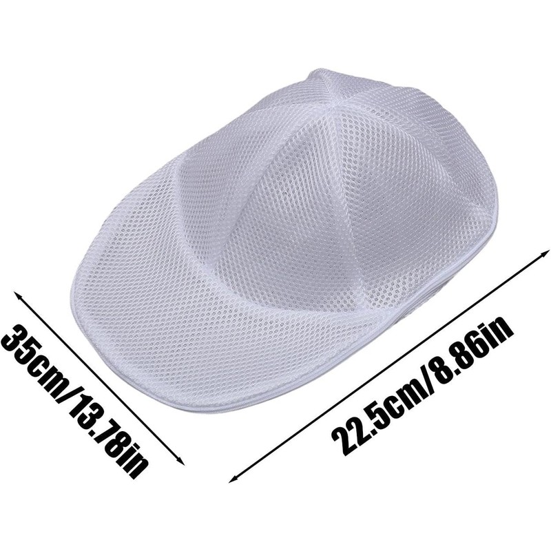 Baseball Hat Washer Mesh Bag, Protective Cap Laundry Cleaner Cage