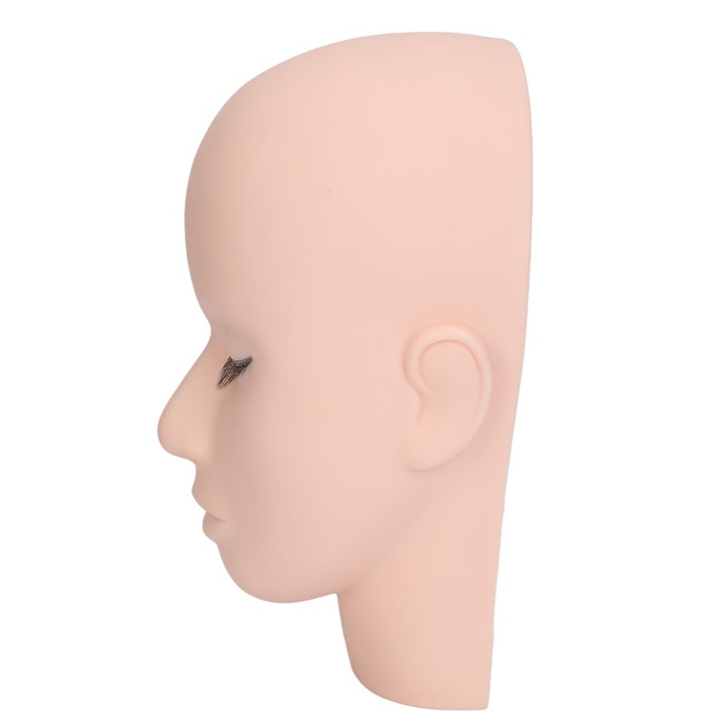 Eyelash Mannequin Head 3 Layers High Density Lash Extension Makeup