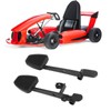 Akozon 2pcs Brake Throttle Pedals Go-Karts Parts Accelerator Pedal Nonslip