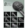Cobbe 12'' High Pressure Rain Shower Head with Extension Arm