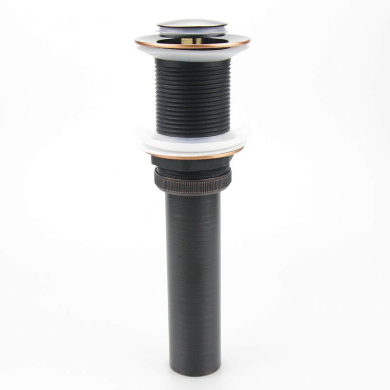 Bathroom Sink Pop Up Drain Assembly Without Overflow Fits 1.57