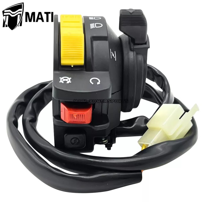 MATI Left Handlebar Control Switch Start Stop Headlight for Arctic
