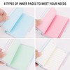 WSNIJFU 6 Pack Mini Pocket Notebook, Cute Small Diary Notepads