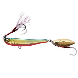 Megabass Makippa Metal Jig, 0.4 oz (10 g), Blupin Gold