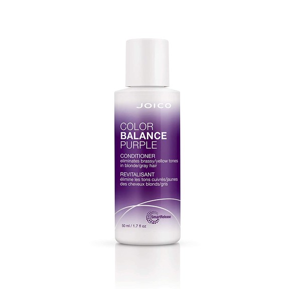 Joico Color Balance Purple Conditioner | Eliminate Brassy and Yellow tones | For Cool Blonde or Gray Hair