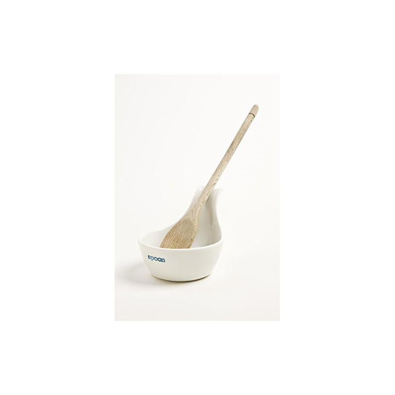 Keith Brymer Jones - Word Range - Ceramic White Spoon