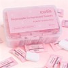 ICOTLE 50 Pcs Compressed Towels - Soft Portable Wash Cloths