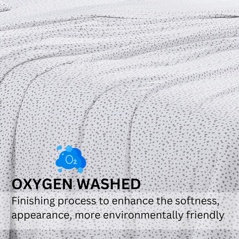 Casa Platino Full Sheets Set, Pre-Washed Soft Sheet Sets Full