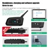 Motorbike Bluetooth Intercom, Vnetphone V6 1200m Motorcycle Bluetooth Headsets 6