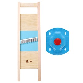 Alipis Potato Lattice Waffle Maker, Potato Cutters with Finger Guard Stainless Steel Wavy Chopper French Fry Slicer