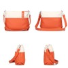 Zwei Jana J8 Women's Crossbody Bag 3 Litre Bi-Colour Canvas