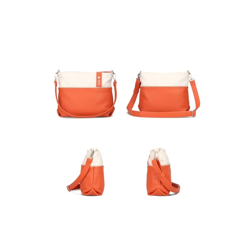 Zwei Jana J8 Women's Crossbody Bag 3 Litre Bi-Colour Canvas