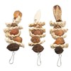 Parakeet Beak Stone Parrots Trimming Chew Toys Set Bird Nuts
