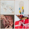 KINGLAKE 200m White Cotton Twine String, 2mm Butchers String Bakers