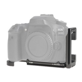 Hersmay 70D/80D/90D L Angle, Quick Release Vertical Shoot L Bracket Plate for Canon EOS 70D 80D 90D Mirrorless Camera Handle Fit Arca Swiss Standard