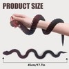 ZHRUOYAO 3D Printed Animals-Snake Viper,3D Printed Snake Toys 3D Printed