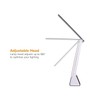 Bostitch Office KT-VLED1810-BLK Powered Rechargeable Battery LED Desk Lamp, 3