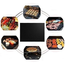 VICHEN Large Oven Liners5 PACK Heavy Duty Teflon Oven Liners,BBQ Grill Mats for Bottom