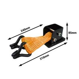 33" Farm Jack with Hook, 7000 lbs Capacity, Heavy-Duty High Lift Jack for Off-Road, Tractor, Truck, and SUV Lifting