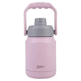Oasis Stainless Steel Double Wall Insulated Mini Jug W/Carry Handle 1.2L - Carnation