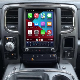 Unbranded For Dodge RAM 1500 2500 3500 CarPlay Car Radio Android 12 GPS WIFI RDS 2013-2018