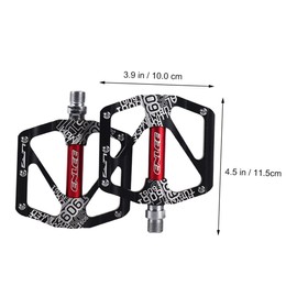 SUPVOX 2pcs Bike Pedals Lightweight Treadles for Enhanced Stability and Power Transfer for Cycling Enthusiasts
