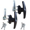 WJSKDQ Truck Cap Camper Shell T-Handle Lock Latch Replacement Parts,Matching