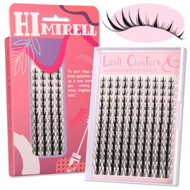 Himirell Clear Lash Clusters Manga Eyelash Clusters Anime Cluster Eyelash Extensions Clusters Lashes Natural Look Eyelashes Fairy Lash Clusters Manga Individual Lashes (8-16) mm
