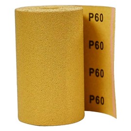 Trend Aluminium Oxide Sanding Roll, 60 Grit, 115mm Wide x 5 Metre Long, Strong & Durable Anti-Clog Sand Paper, AB/R115/60A