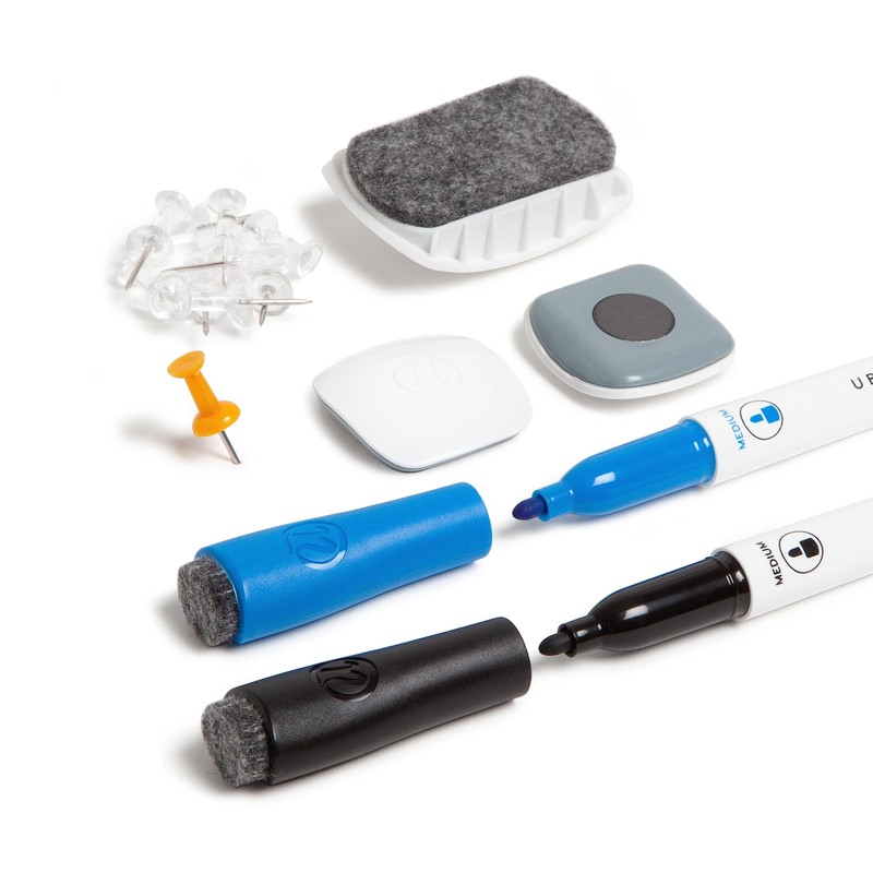 U Brands PINIT Magnetic Dry Erase Board, 11 x 14