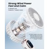 coldSky Portable Handheld Fan, 4000mAh Battery Operated 3 in 1