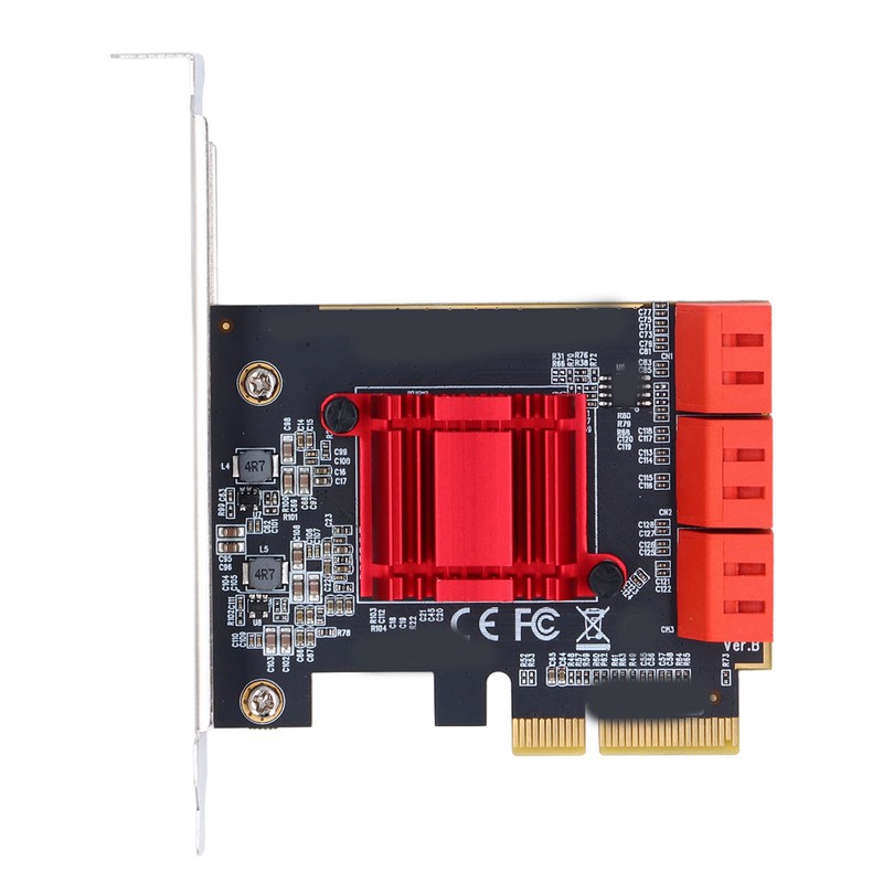 PCIe 3.0 X4 to SATA 3 Adapter Card High Speed