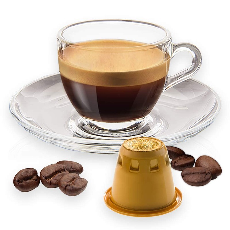 Note D'Espresso Caffè Qualità Oro, Capsule Compatibili con Sistema NESPRESSO,