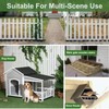 11.8x9.8 Inch Fence Post Protector, Post Saver Sleeve, Mailbox Post