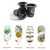 BENLIUDH 2.75inch Garden Plastic Slotted Mesh Net Cups Pots, Round