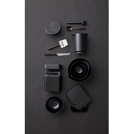 Rosti Margrethe Colander, Kitchen Sieve, Plastic, Robust Punch, Dishwasher Safe, 1.5 Litres, Black