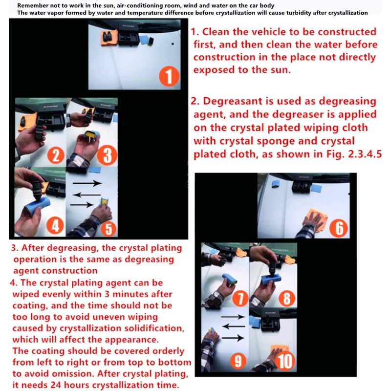 12H Nano Ceramic Coating for Cars Automobile Wax Better than