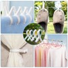 KINDOYO 6Pcs Large Beach Towel Clips - Non-Slip Towel Pegs