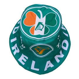 Generisch Ireland, Ireland Sun Hat, Fan Hat, Fishing Hat, Military Hat (The Boys In Green), green, white